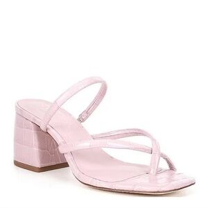 Antonio Melani croc printed dress heels